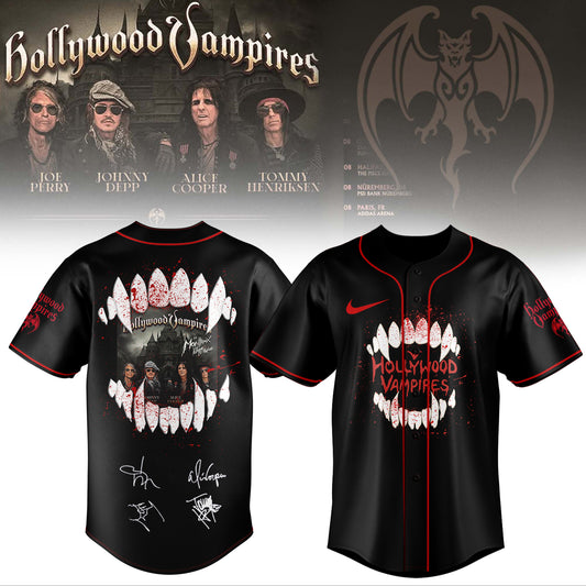 Hollywood Vampires World Tour 2026 Signed – Jersey