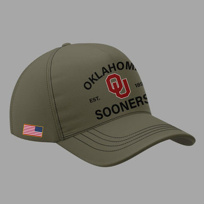 Limited Edition 2025 Oklahoma Sooners Football Military Appreciation Hoodie