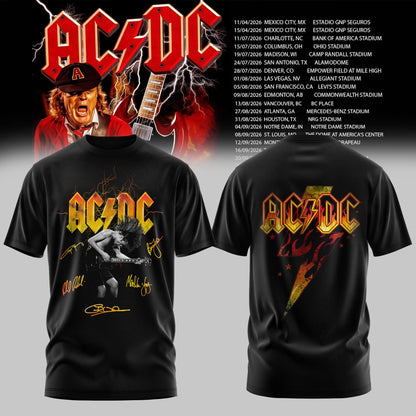 AC/DC 2026 T-SHIRT COLLECTION IS HERE