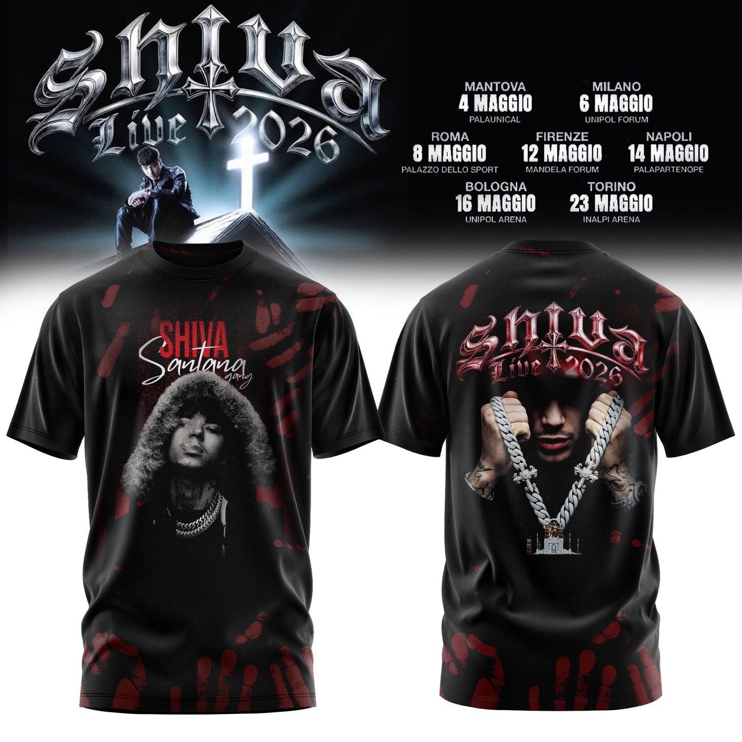 LIMITED SANTANA SHIVA 2026 COLLECTION – TSHIRT