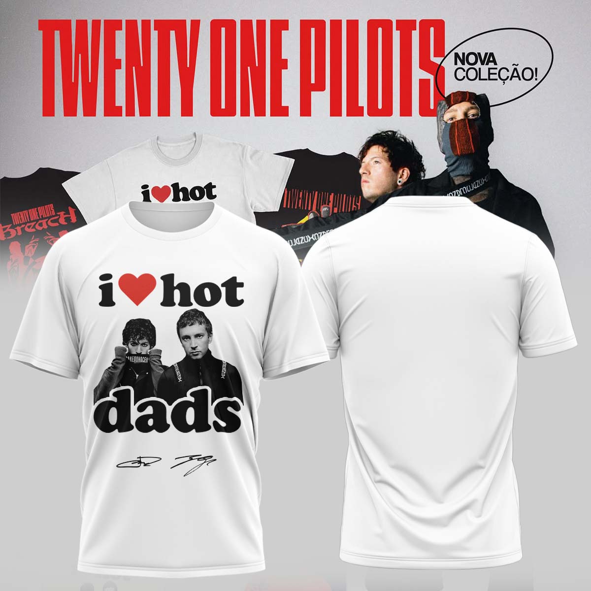Twenty One Pilots The Clancy Tour: Breach tshirt