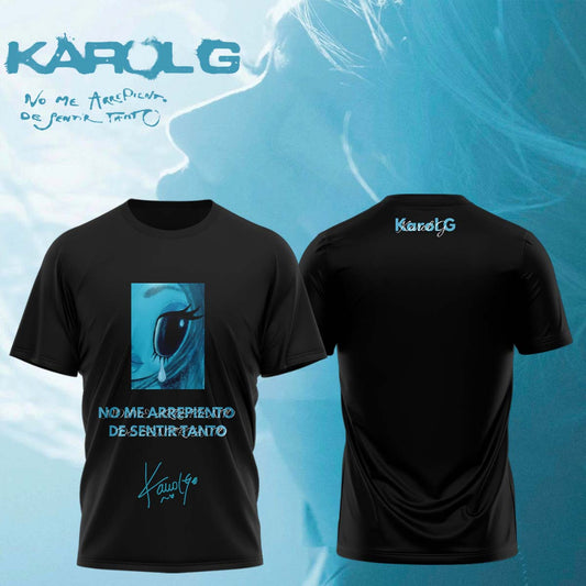 KaRol G Album “NO ME ARREPIENTO DE SENTIR TANTO” 🩵 – Tshirt