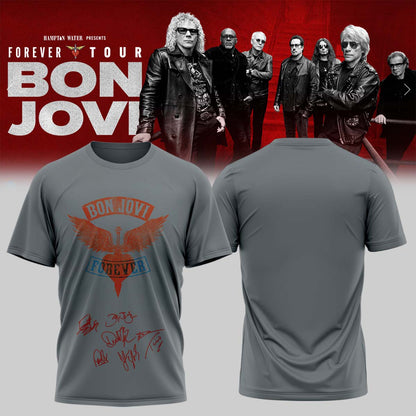 BON JOVI “Forever Tour” Signature Collection Limited Edition – T-shirt