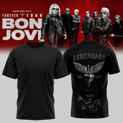 BON JOVI “Forever Tour” Signature Collection Limited Edition – T-shirt
