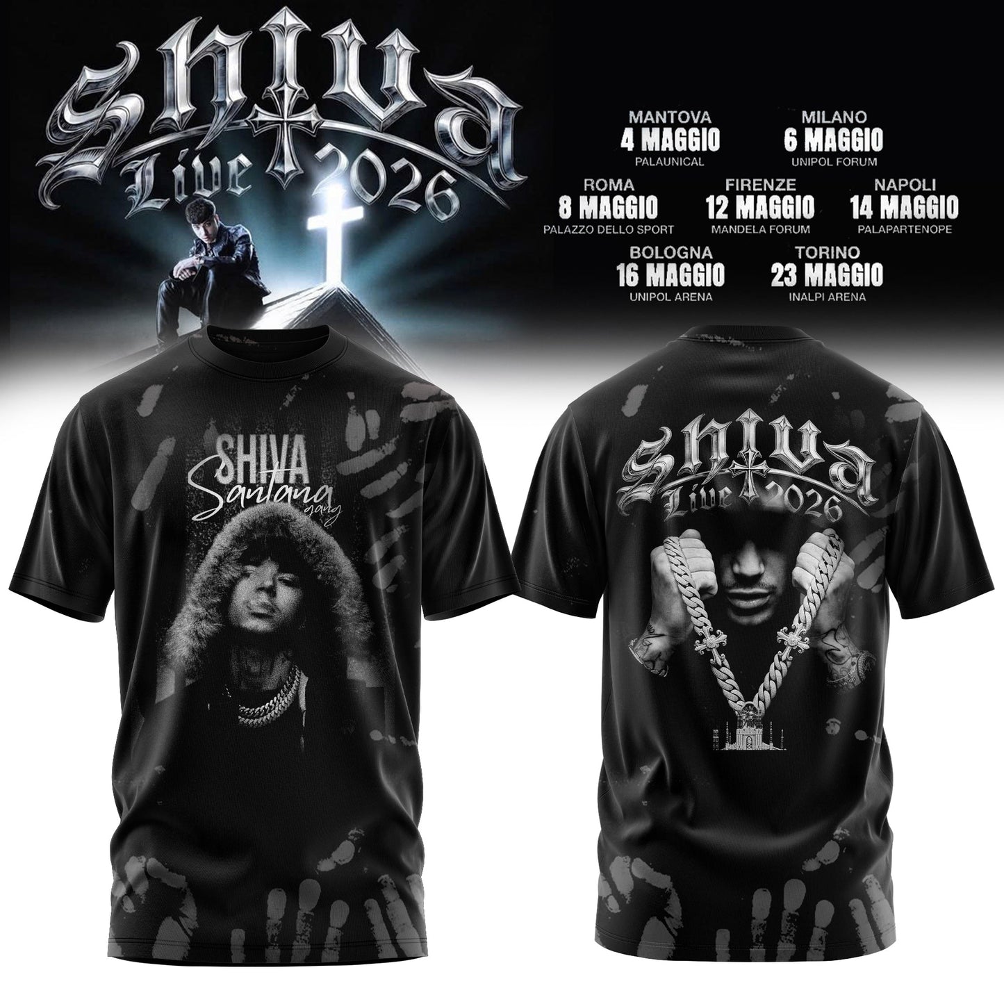 LIMITED SANTANA SHIVA 2026 COLLECTION – TSHIRT