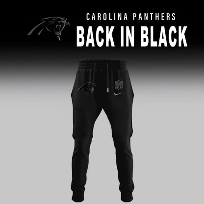 Carolina Panthers 2025 Back In Black Limited Edition Combo TShirt