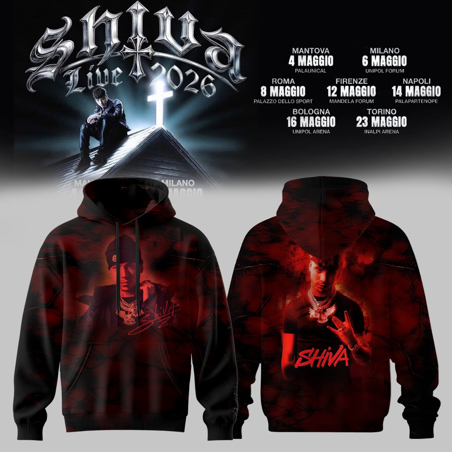 LIMITED SANTANA SHIVA 2026 COLLECTION – HOODIE