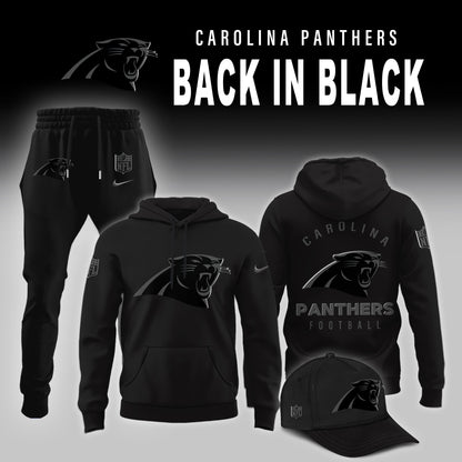 Carolina Panthers 2025 Back In Black Limited Edition Combo Hoodie