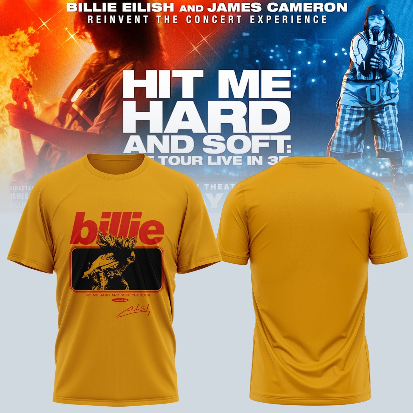 Billie Eilish Hit Me Hard and Soft: The Tour Shirt