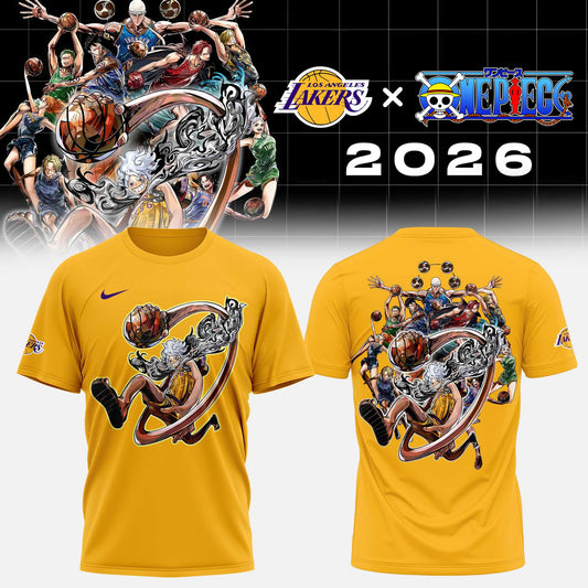 Los Angeles Lakers x One Piece 2026 Uniform