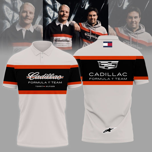 Cadillac Formula 1 x Tommy Hilfiger Limited Edition Polo