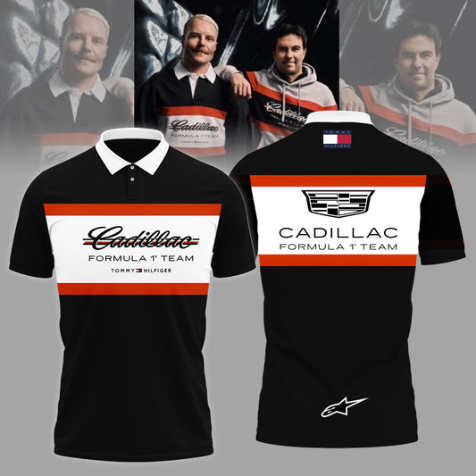 Cadillac Formula 1 x Tommy Hilfiger Limited Edition Polo