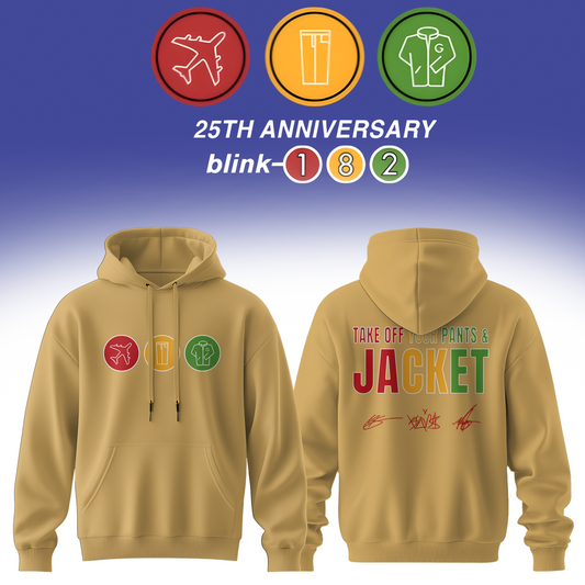 Blink-182 25th Anniversary Signature Collection – Limited Edition Hoodie