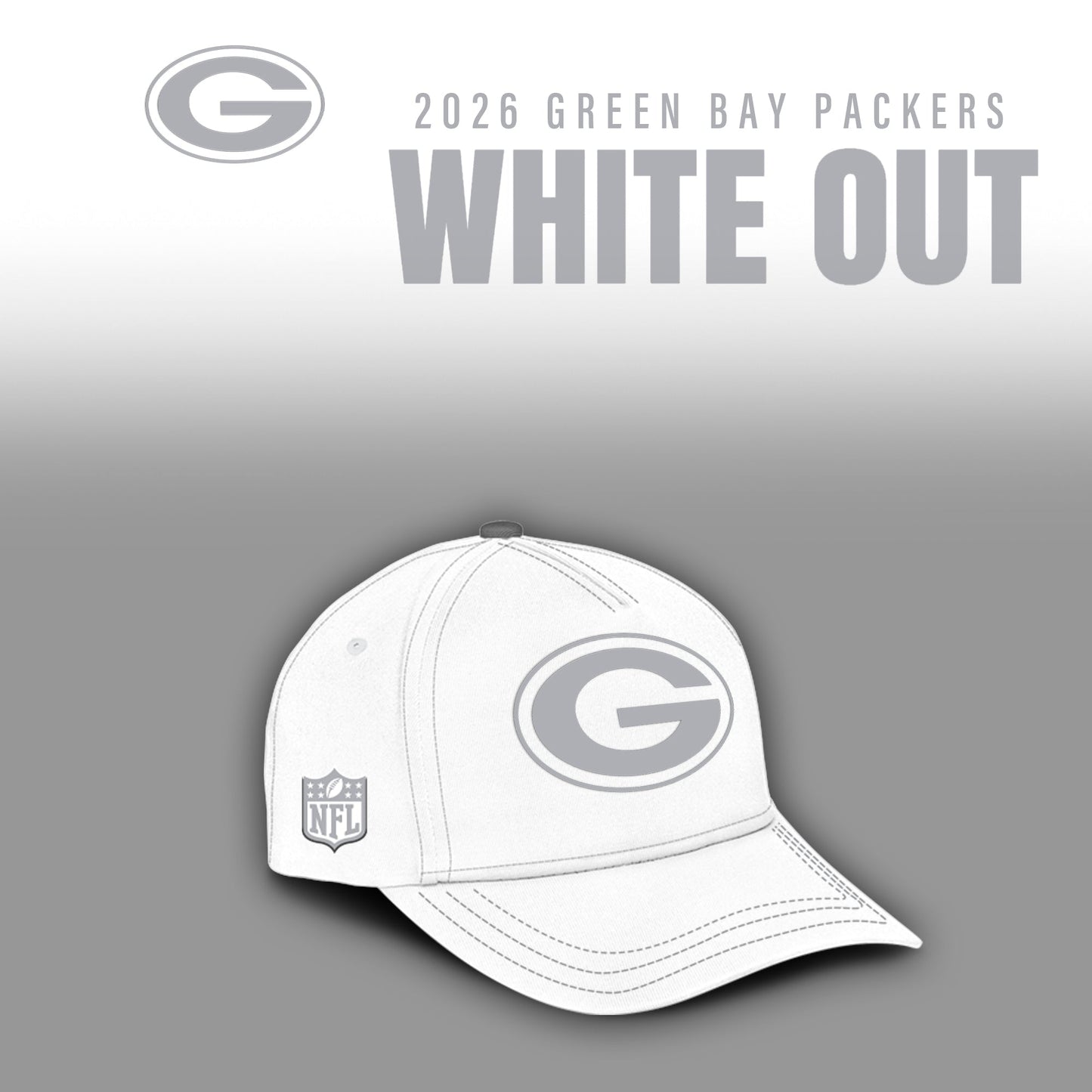 Green Bay Packers 2026 White Out Limited Edition Hoodie