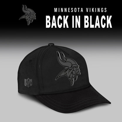Minnesota Vikings 2025 Back In Black Limited Edition Hoodie