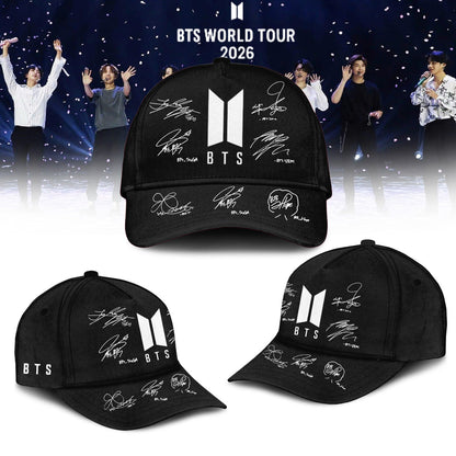 BTS Comeback & World Tour 2026 Limited Edition Signature “ Tshirt