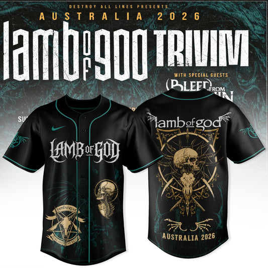 LAMB OF GOD x TRIVIUM – AUSTRALIA 2026 COLLECTION JERSEY
