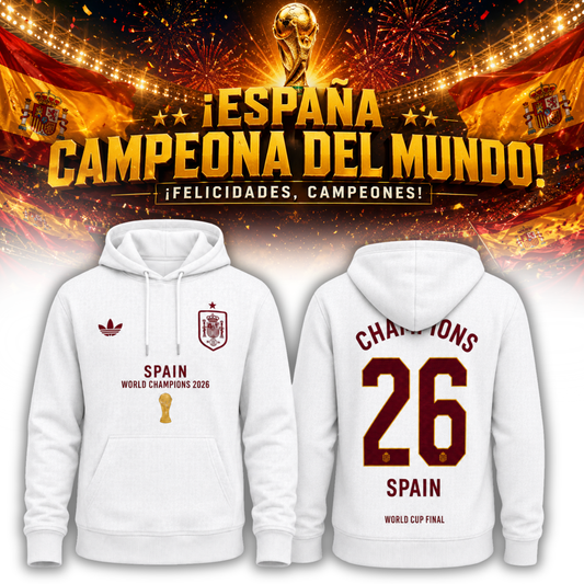 España Campeona del Mundial 2026 – Hoodie Edición Limitada