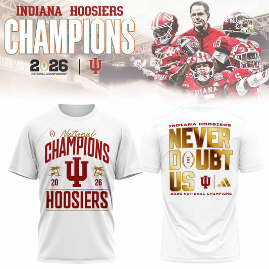 Indiana Hoosiers National Champions 2025/26 T-Shirt