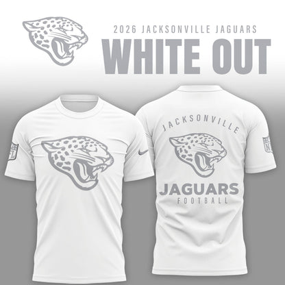Jacksonville Jaguars 2026 White Out Limited Edition Shirt