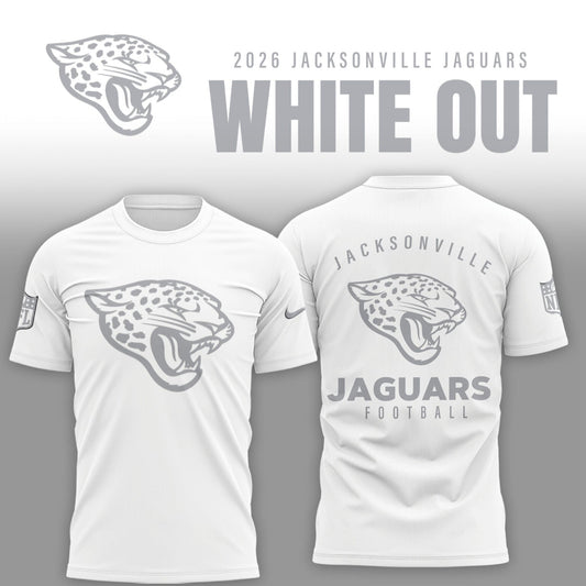 Jacksonville Jaguars 2026 White Out Limited Edition Shirt