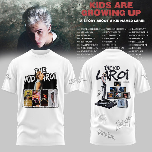 THE KID LAROI TOUR MERCH 2026 T-SHIRTS ARE HERE ðŸ’”ðŸ”¥