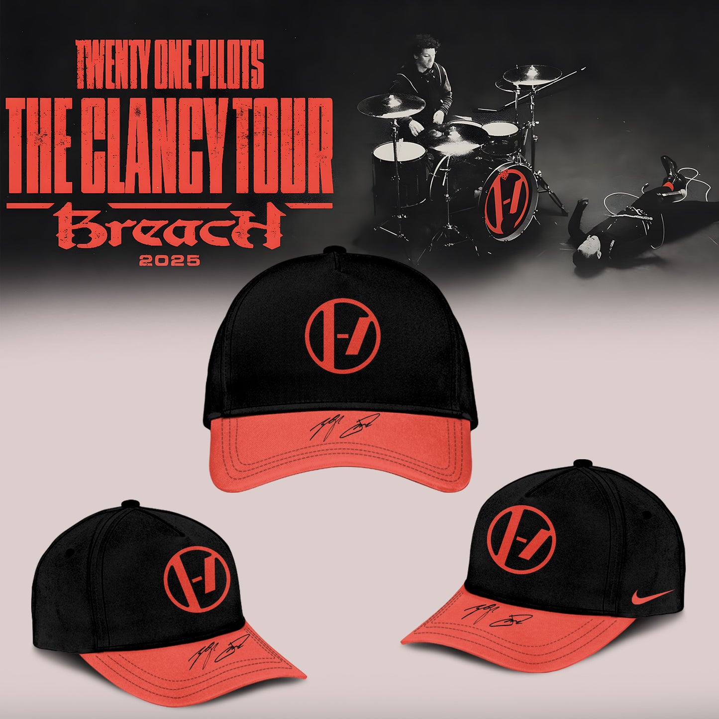 Twenty One Pilots The Clancy Tour: Breach Hoodie