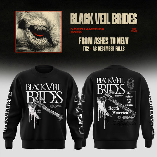 Black Veil Brides “ From Ashes To New Tour (North America 2026) Sweater