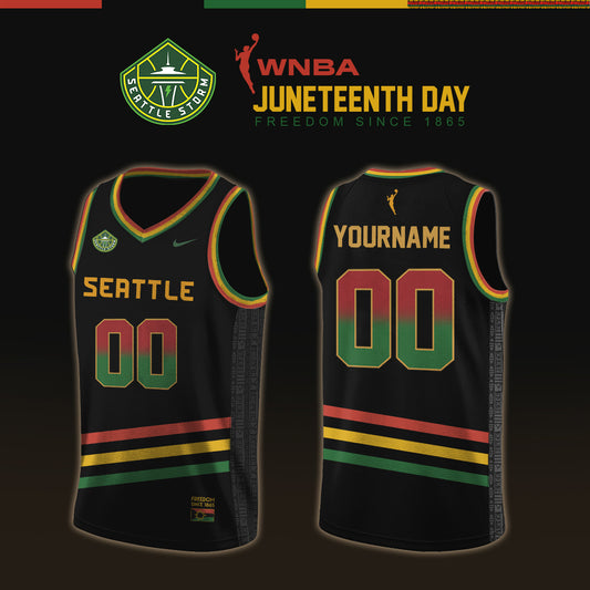 Seattle Storm 2026 WNBA x Juneteenth Day Jersey Limited Edition
