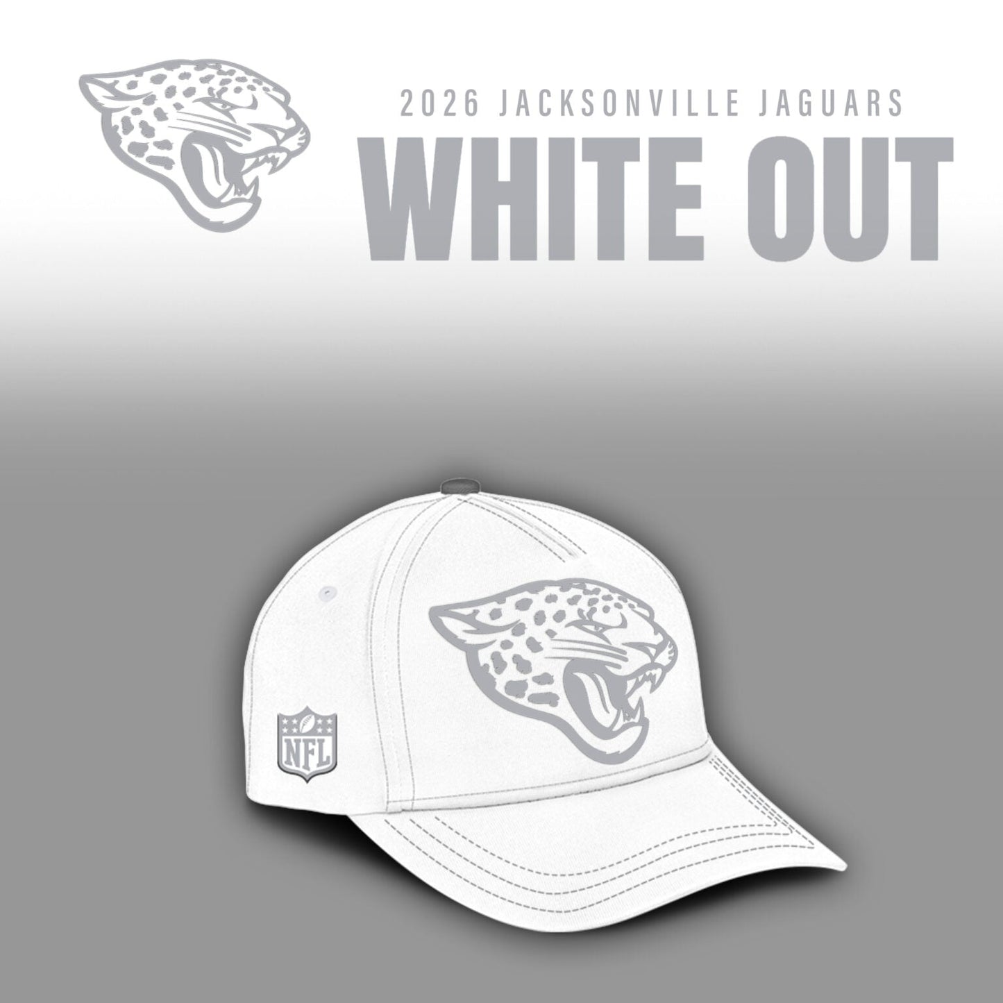 Jacksonville Jaguars 2026 White Out Limited Edition Hoodie