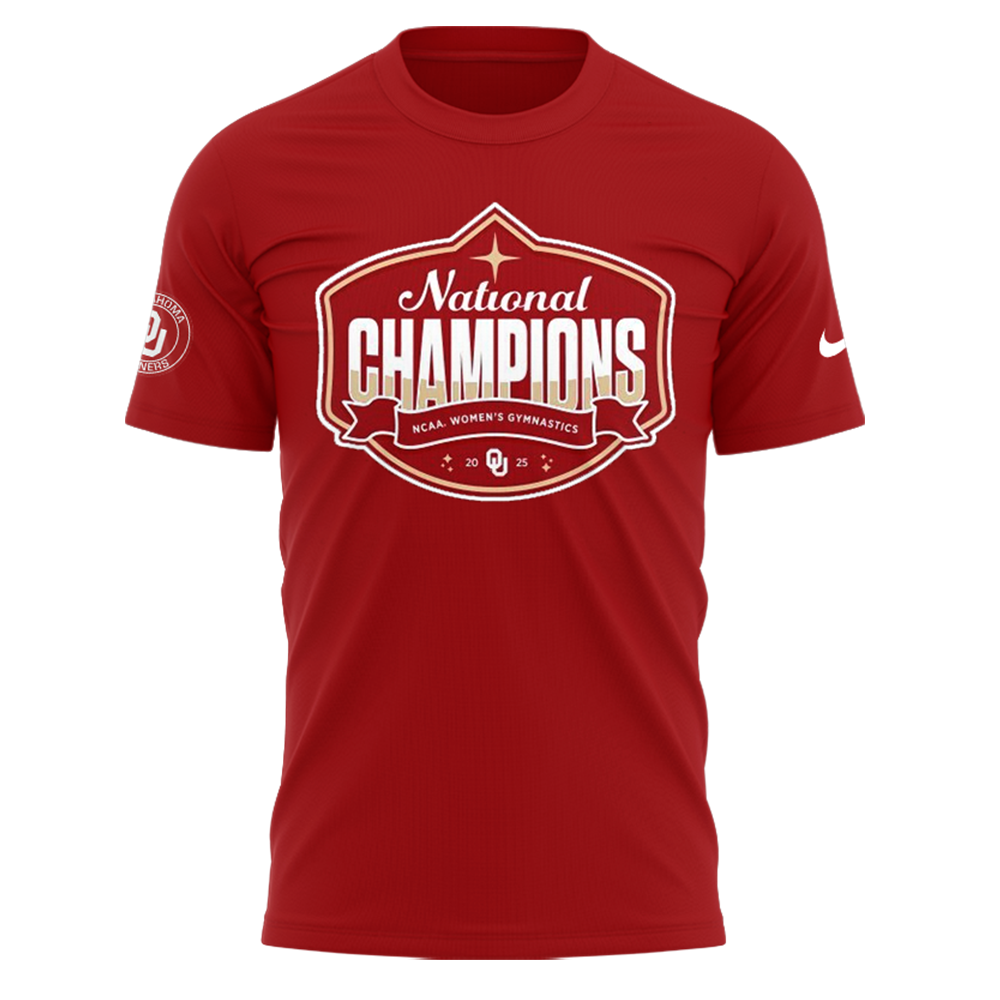 Oklahoma Women™s Gym on their 7th National Championships TShirt