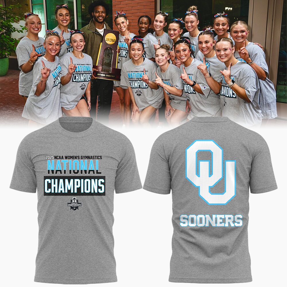 Oklahoma Women™s Gym on their 7th National Championships TShirt
