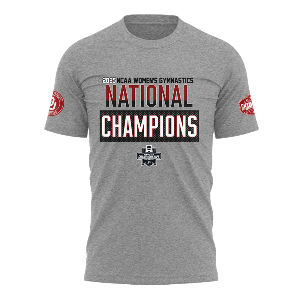 Oklahoma Women™s Gym on their 7th National Championships TShirt