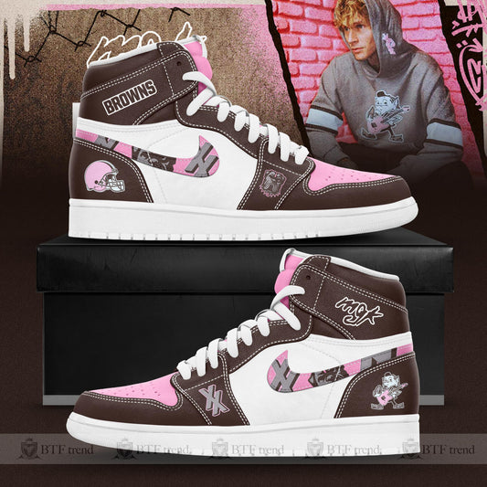 Cleveland Browns x MGK Limited Editions Air Jordan 1 Sneaker