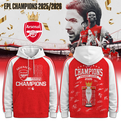 ARS Special EPL Champions 2026 Limited Edition Hoodie