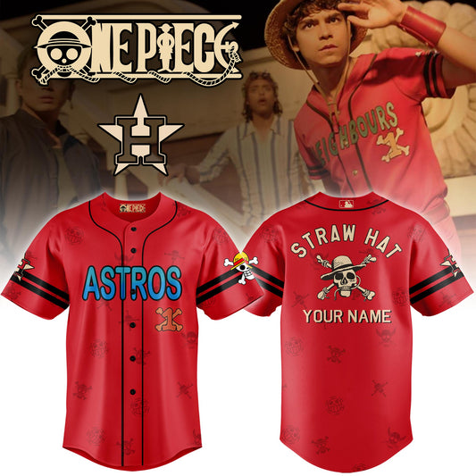 H Astros x One Piece Film Jersey Limited Edition + Selling Out Fast