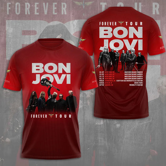 Bon Jovi – Forever Tour 2026 Limited T-Shirt