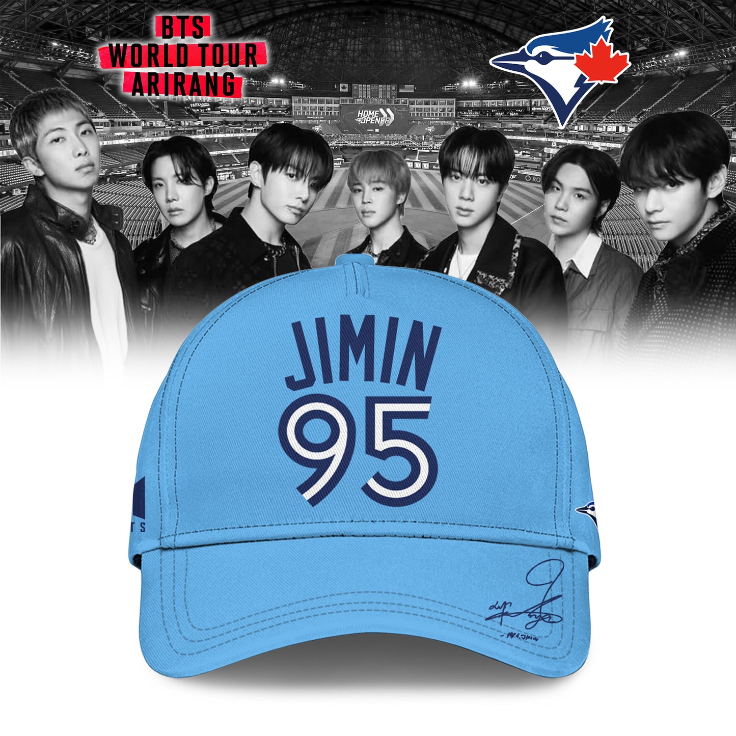 Toronto Blue Jays x BTS World Tour 2026 Limited Edition Jersey