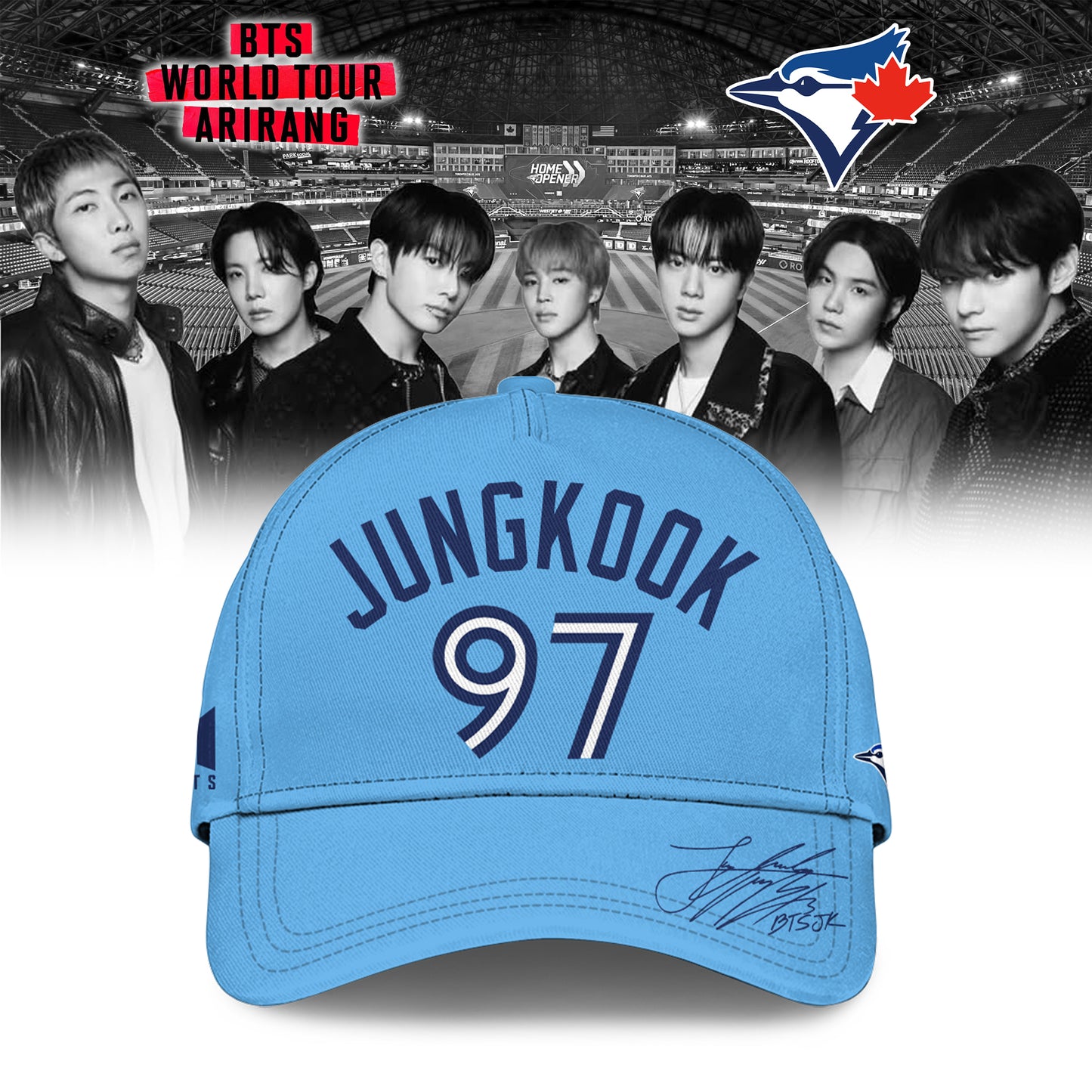 Toronto Blue Jays x BTS World Tour 2026 Limited Edition Jersey