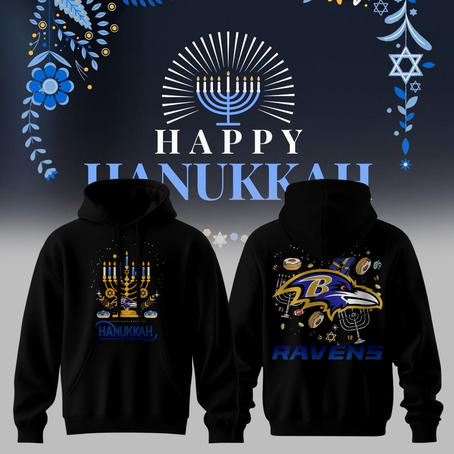 Baltimore Ravens X Hanukkah Just Got Better ðŸ•Ž