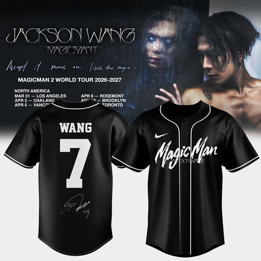 JACKSON WANG “ MAGICMAN 2 WORLD TOUR Limited Jersey
