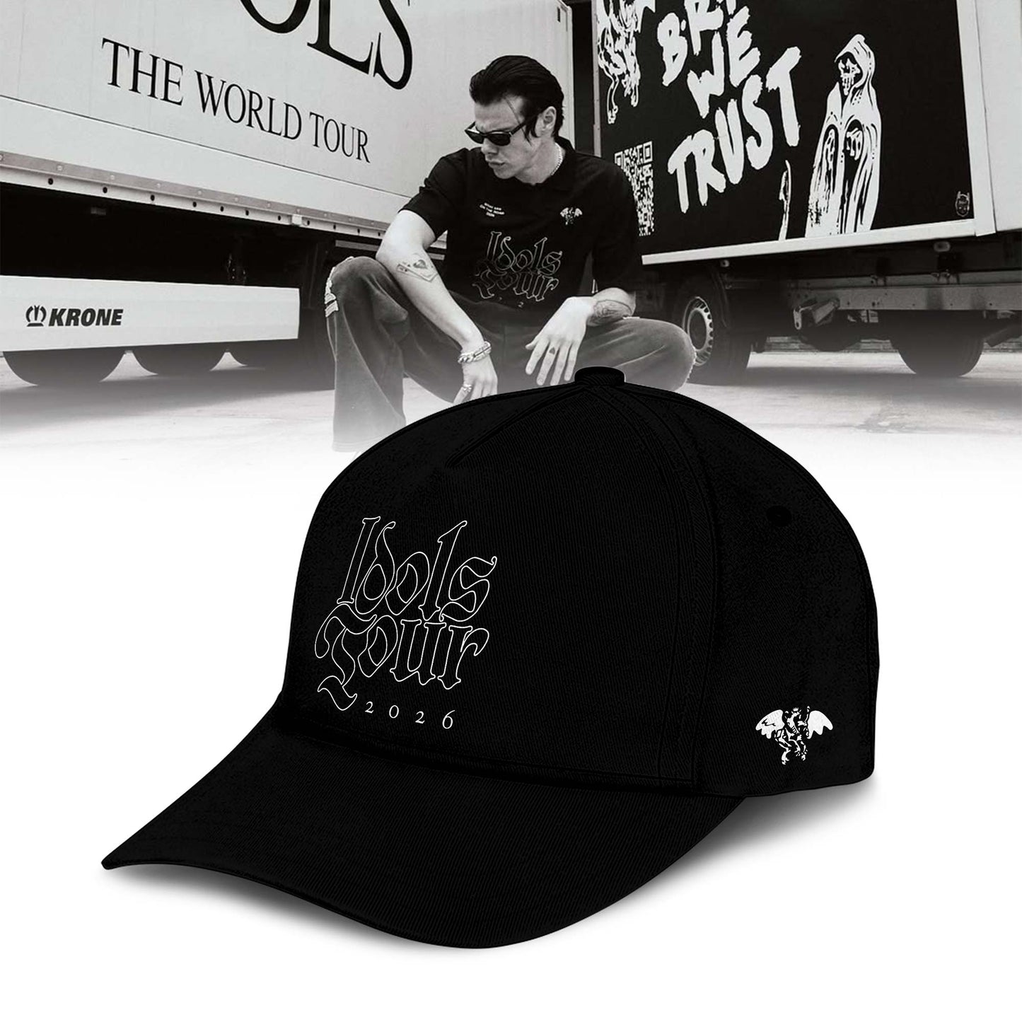 YUNGBLUD Idols The World Tour 2026 Limited Edition Polo