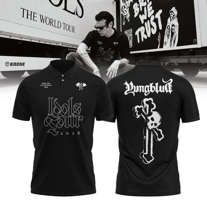 YUNGBLUD Idols The World Tour 2026 Limited Edition Polo