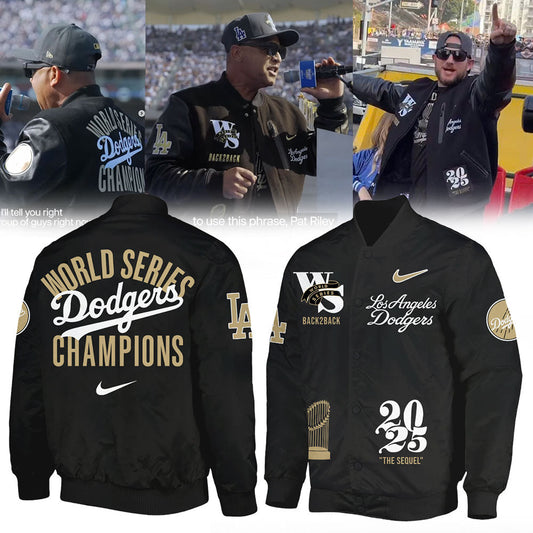 LA Dodgers “ 2025 World Series Champions Limited Edition Combo Jacket