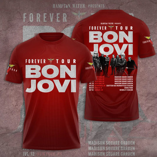 Bon Jovi – Forever Tour 2026 Limited T-Shirt