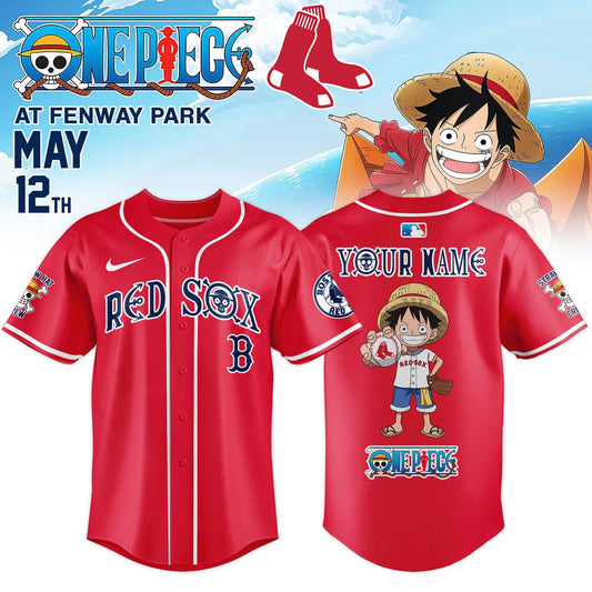 Boston Red Sox x One Piece Night 2026 Limited Edition Jersey
