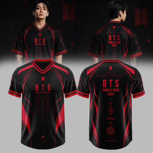 Beyond The Stage World Tour 3D All-Over Print Football Jersey Premium Graphic V2