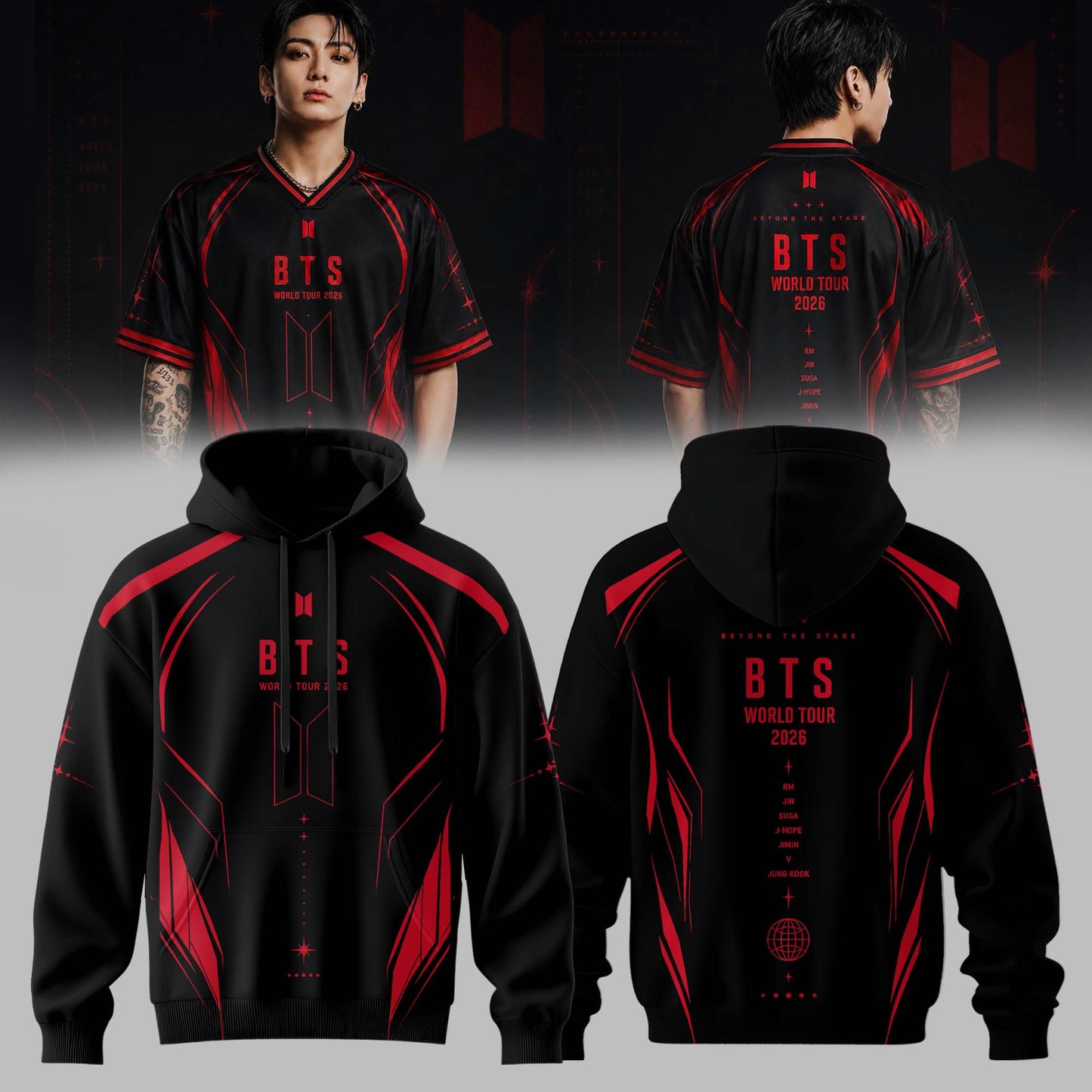 Beyond The Stage World Tour 3D All-Over Print Hoodie Premium Graphic V1