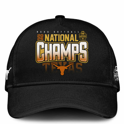 Texas Longhorns Softball 2026 NCAA National Champions Locker Room Hoodie