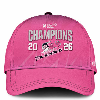 Adelaide Thunderbirds 2026 Champions Women’s Edition Tshirt For Fans